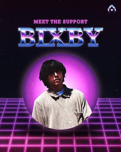 Bixby live tour poster 2026